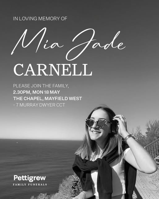 Mia Jade Carnell Death-Obituary: